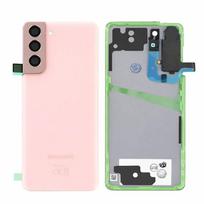 Samsung Galaxy S21 (G991) back cover with camera lens (Pink) (Pulled / Grade C)