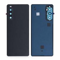 Sony Xperia 10 IV galinis dangtelis su kameros stikliuku (Black) (Pulled / Grade C)