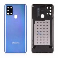 Samsung Galaxy A21s (A217) galinis dangtelis su kameros stikliuku (Blue) (Pulled / Grade B)