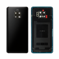 Huawei Mate 20 Pro (LYA-L29) galinis dangtelis su kameros stikliuku (Juodas) (Pulled / Grade C)
