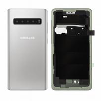 Samsung Galaxy S10 (G973) galinis dangtelis su kameros stikliuku (Prism Silver) (Service Pack)