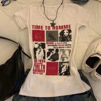 Girls Y2K T-shirts Printed String Fashion Tees Short Sleeve Tops For Women's T-shirts Sexy Design Casual T-shirts XL brown