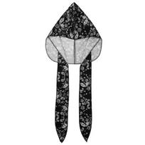 Hip Hop Durag Bandana Doo Rag Galvos skarelė moterims vyrams Kvadratinis turbanas Galvos skarelė Pankroko galvos apdangalas 6