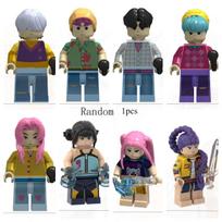Naujas produktas: KPop Demonų Medžiotojų Statybiniai Blokeliai, Rumi Surinkimo Modelis Lėlė, Statybinių Blokelių Žaislas S