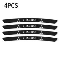 Aliuminio lipdukai su automobilio logotipu Automobilio ratų stebulės apdaila Mitsubishi Lancer 9 10 Outlander 3 Pajero ASX L200 Xpander Colt RalliArt 4pcs