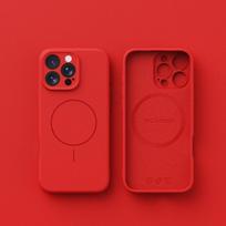 Skysto silikono magnetinis dėklas, skirtas iPhone 16E 16 Plus 15 14 13 12 Pro Max 11 X XR, Magsafe belaidžiam įkrovimui, spalvingas matinis dangtelis For iPhone 16