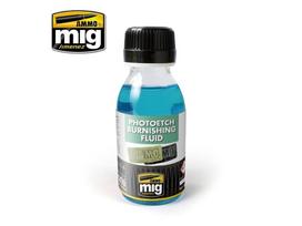 AMMO MIG - Sendinimo priemonė PHOTOETCH BURNISHING FLUID ( „FOTOETCH“ juodinimo skystis), 2021