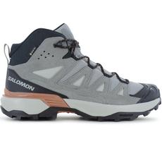 SALOMON X ULTRA 360 Odiniai Mid - GORE-TEX - Vyriški žygio batai Trekking batai Pilki 479796 ORIGINALŪS EU 43 1/3 UK 9 pilka spalva