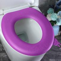 Nešiojama EVA tualeto sėdynė, atspari vandeniui ir šilta visus sezonus universali tualeto sėdynė, plaunama ir nuimamas buitinio tualeto užvalkalas 38*40cm