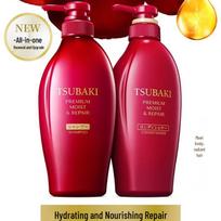 TSUBAKI Giliai drėkinantis ir atstatantis šampūnas ir kondicionierius rinkinys 450 ml