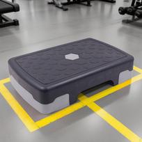 Aerobinis pratimas Step Stepper Treniruoklis Treniruotė core raumenims Moterims Vyrams Gray Black