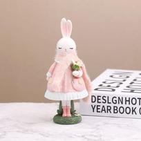 Zakka Mielas Animacinis Triušis Dervos Stalo Ornamentas - Kūrybinga Gimtadienio Dovana Mergaitėms Decoration