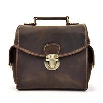 Retro Leather Camera Bag Crazy Horse Leather Going Out Hand Photo Bag Removable Inner Bag Slr Camera Bag Shoulder Bag 8