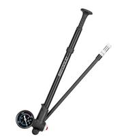 High Pressure Shock Pump for Road Mountain Bike 300PSI Air Pump with Gauge for Front Fork and Rear Suspension Small Pump A juoda