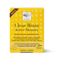 NEW NORDIC CLEAR BRAIN MEGA, 30 tablečių