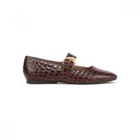 Naturalizer Women S Croco Leather Mary Jane ShoeS coSmic Brown 8nt5925f3l 230