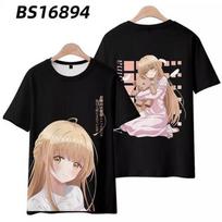 3D anime The Angel Next Door gadina mane supuvęs Shiina Mahiru Cosplay kostiumas Japoniškas kimono megztinis marškinėliai Haori Obi drabužiai S