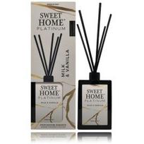 Sweet Home Collection Milk & Vanilla Platinum Diffuser namų kvapas su lazdelėmis - 500 ml.