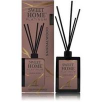 Sweet Home Collection Platinum Sandalwood Diffuser namų kvapas su lazdelėmis - 500 ml.