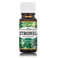 Saloos 100% Natural Essential Oils Citronela natūralus eterinis aliejus - 10 ml.
