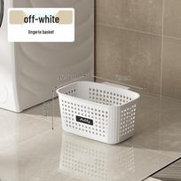 Didelis nešiojamas skalbinių krepšys - kvėpuojantis, plastikinis laikymo konteineris nešvariems drabužiams vonios kambaryje ar bendrabutyje
