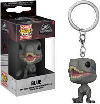 FUNKO POP Raktų pakabukas Žaislas Jurassic World T.REX VELOCIRAPTOR BLUE Vinilinė figūrėlė Pocket Pop Raktų pakabukų kolekcija Dovanos Žaislai Pakabukai