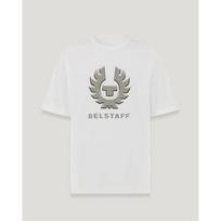Vasarinis BELSTAFF Spausdintas Aukštos Kokybės Vyriškas Oversized Y2k Trumpomis Rankovėmis Streetwear Hip Hop Laisvalaikio Medvilninis Marškinėlis Viršutiniai Drabužiai Moteriški Vyriški Drabužiai 4XL