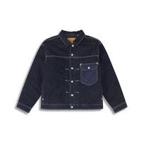 Levis Dvipusė dygsniuota džinsinė striukė Vyriškos striukės Tamsiai džinsų mėlyna A0121-0000 S