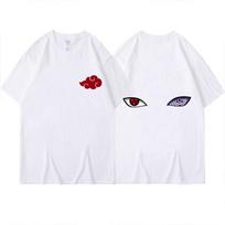 Anime Naruto Mens Summer Oversized Y2k T-shirt Harajuku Manga Graphic Tops Tees Shirt Cotton Casual Cartoon Short-Sleeves Summer Tshirts Streetwear 4XL