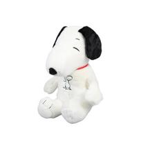 Šviečiantis kvėpuojantis Snoopy pliušinis žaislas Kūdikio miego pagalbininkas Mielas raminantis minkštas žaislas Vaikų miego laiko dovana balta
