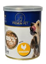 Mėsos paštetas šunims su vištiena PREMIUM PET, 415 g