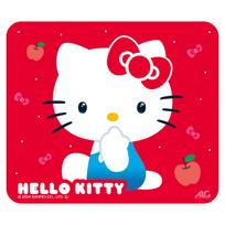 Allone žaidimų stiklinis pelės kilimėlis Sanrio personažai Hello Kitty 30 x x 30cm Grūdintas stiklas lygiam silikonui Suderinamas su optiniais žaidimų pelėmis Mielas #Unipo