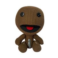 Žaidimas Little Big Planet Sackboy pliušiniai žaislai 25cm kimštas lėlės gerbėjams stalo papuošalai Kalėdų šventės gimtadienio žaislai 25cm Height