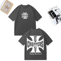 Paul Walker marškinėliai West Coast Choppers vyriški marškinėliai dideli Y2k moteriški laisvi viršutiniai medvilniniai trumpomis rankovėmis hiphopo gatvės stiliaus unisex marškinėliai 4XL
