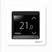 Termostatas DEVIreg Touch poliarinis baltas RAL 9016