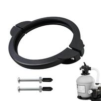 Baseino smėlio filtro vožtuvo spaustuko žiedas SF80110-2 Atsarginė dalis su varžtais 12 ir 14 colių baseino filtro spaustuvui CN
