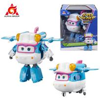 Super Wings S8 NAUJAS Dizzy 5 coliai Transformuojamas Transformuojasi iš lėktuvo į robotą per 10 žingsnių Deformuojamos veiksmo figūrėlės Vaikų žaislai kalkės