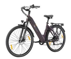 TTGO C3 SE Elektrinis Dviratis, 250W Variklis, 36V 18Ah, 28 Colių Padangos, Mechaniniai Diskiniai Stabdžiai, Maksimalus Greitis 25km/h, Maksimalus Nuotolis 80‑120 km, Suaugusiųjų Miesto Kelionėms Skirtas Dviratis balta