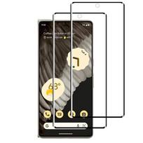 Grūdintas stiklas 3D lenktu kraštu klijais ekrano apsauga Google Pixel 6 7 8 9 Pro XL Apsauginė plėvelė for Google Pixel 6 juoda