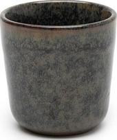 Serax Puodeliai ristretto kavai Surface, 90 ml, juodai pilki, 4 vnt.