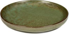 Serax Užkandžių lėkštės Surface, 16 cm, tamsiai žalios, 4 vnt.