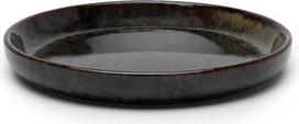 Serax Užkandžių lėkštės Surface, 16 cm, juodai pilkos, 4 vnt.