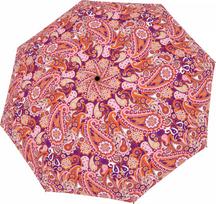 Doppler Skėtis Magic Fiber raštuotas, rožinis-oranžinis