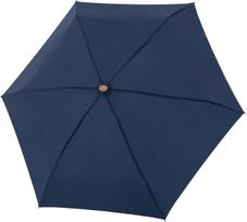 Doppler Skėtis Nature Mini Cork, tamsiai mėlynas