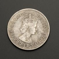 1959 m. karalienės Elžbietos senoviniai monetos, sidabriniai doleriai, vintažiniai, Europos ir Amerikos rankdarbiai 38*2.5mm