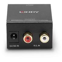 Lindy I/O CONVERTER PHONO TO TOSLINK 70309