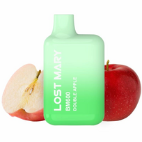 Lost Mary BM600 Double Apple 2% Disposable Vaping Device, 600 Puffs