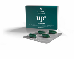 UP Green Power - Herbal Energy Complex for Men, 1 Capsule