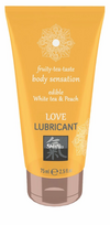 Love Lubricant Edible Gel White Tea & Peach Water-Based 100ml