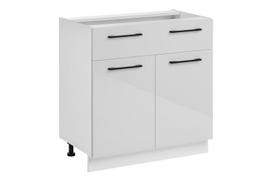 Virtuvinė spintelė Frida Dół 80/81 2D1S, balto